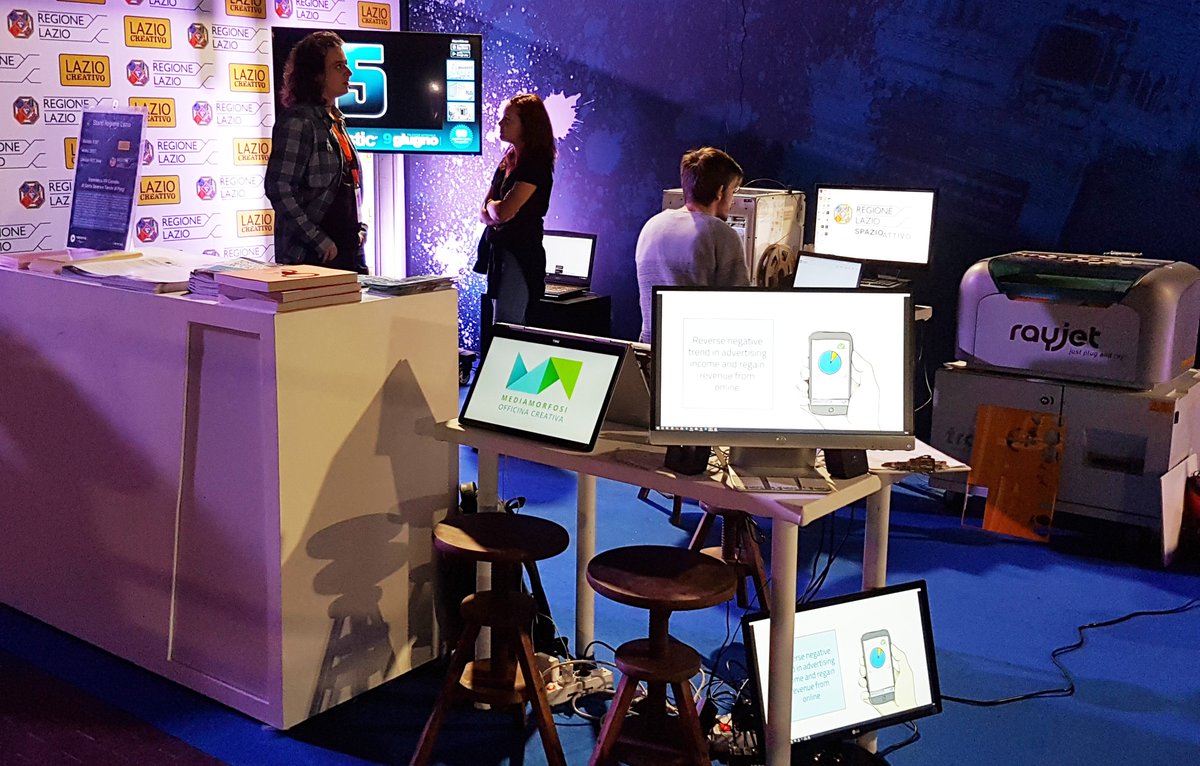 dipersio's tweet photo. Con #Mediamorfosi a #Videocittà padiglione 28 fino alle 18:00 ospiti di @LazioInnova per presentare #Snapscreen innovativa soluzione per il #secondscreen e la #socialtv. Venite a trovarci!  🔥 https://t.co/HRUQzZhX9x https://t.co/nRZWy0boFi