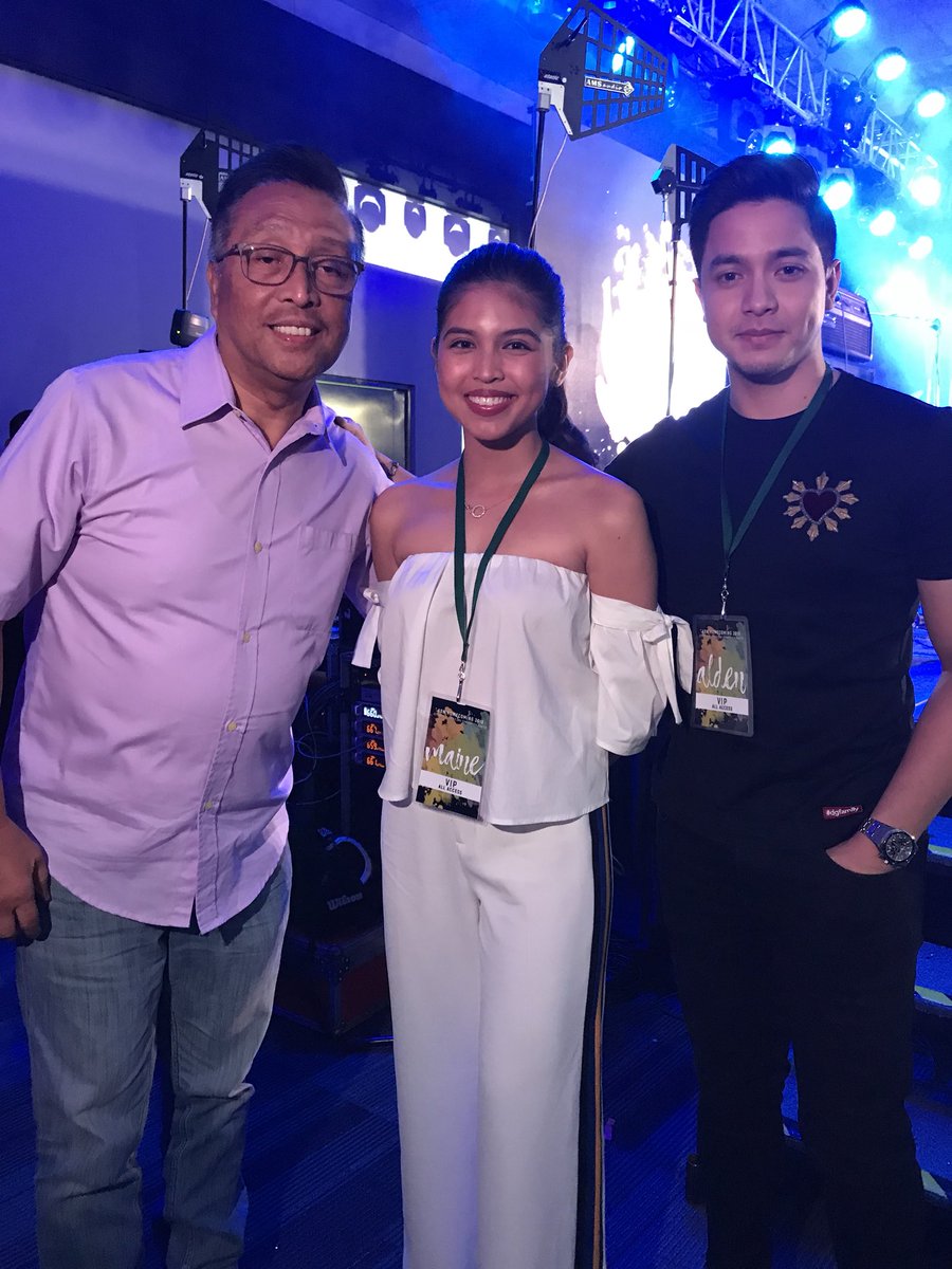 lharsantiago's tweet photo. I really love these two. Always nice, always sweet. Bagay talaga! Keep it up, Alden and Maine. https://t.co/DFTXTQLviB