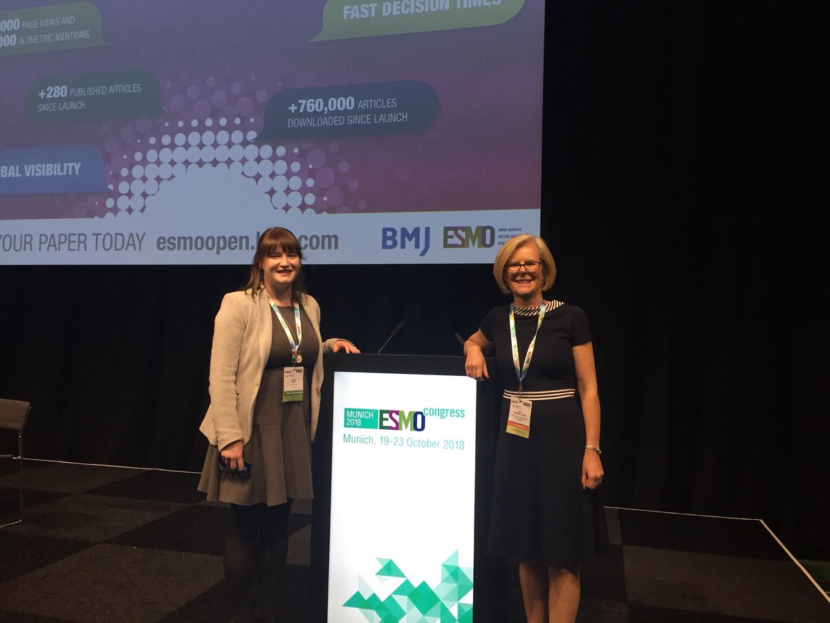 druryal's tweet photo. It was such a fabulous opportunity to present at the #EONS11 track at #ESMO18 and wonderful to share the session with my #phdbuddy @GillyhjJones! @cancernurseEU @TCD_SNM #eonsphd2016 https://t.co/z6TG8QnN3o