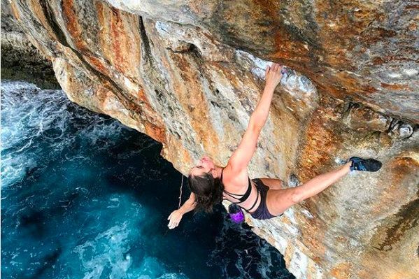 vertical_review's tweet photo. Julija Kruder has done the first female ascent of Weatherman, 8a+, at Cala Sa Nau, #Mallorca https://t.co/CCDbsRhjLa #firstascent #climbing #verticalreview https://t.co/HBrWvhuCFp