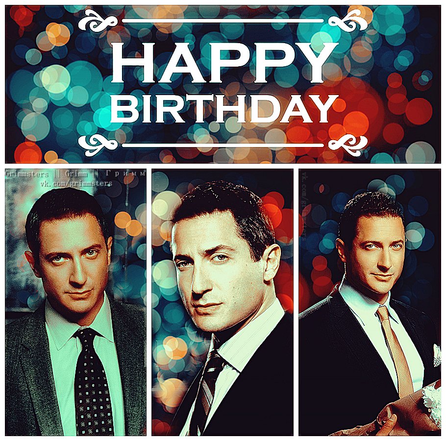 Happy Birthday, <a href="/sasharoiz/">sasha roiz</a> !🍷🎉🎈🎂
May you find real joy in every moment! 
We wish to see in #GrimmSpinoff soon!💙💜❤

#Grimm #SeanRenard #CaptainSeanRenard #SashaRoiz
