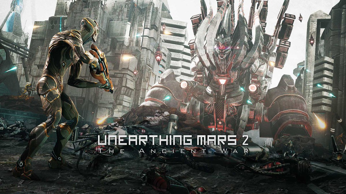 GamePittReviews's tweet photo. Hey guys,
Check out my new #review for Unearthing Mars 2: The Ancient War on #PSVR here: https://t.co/XETWK5JDpd
From @WinkingCorp and soon to be physical by @PerpGames
It's a fun FPS with cool Slow-mo features and immersive boss battles
#UnearthingMars2 #VR #IndieDev #Scifi https://t.co/Iozy0FhJQ1