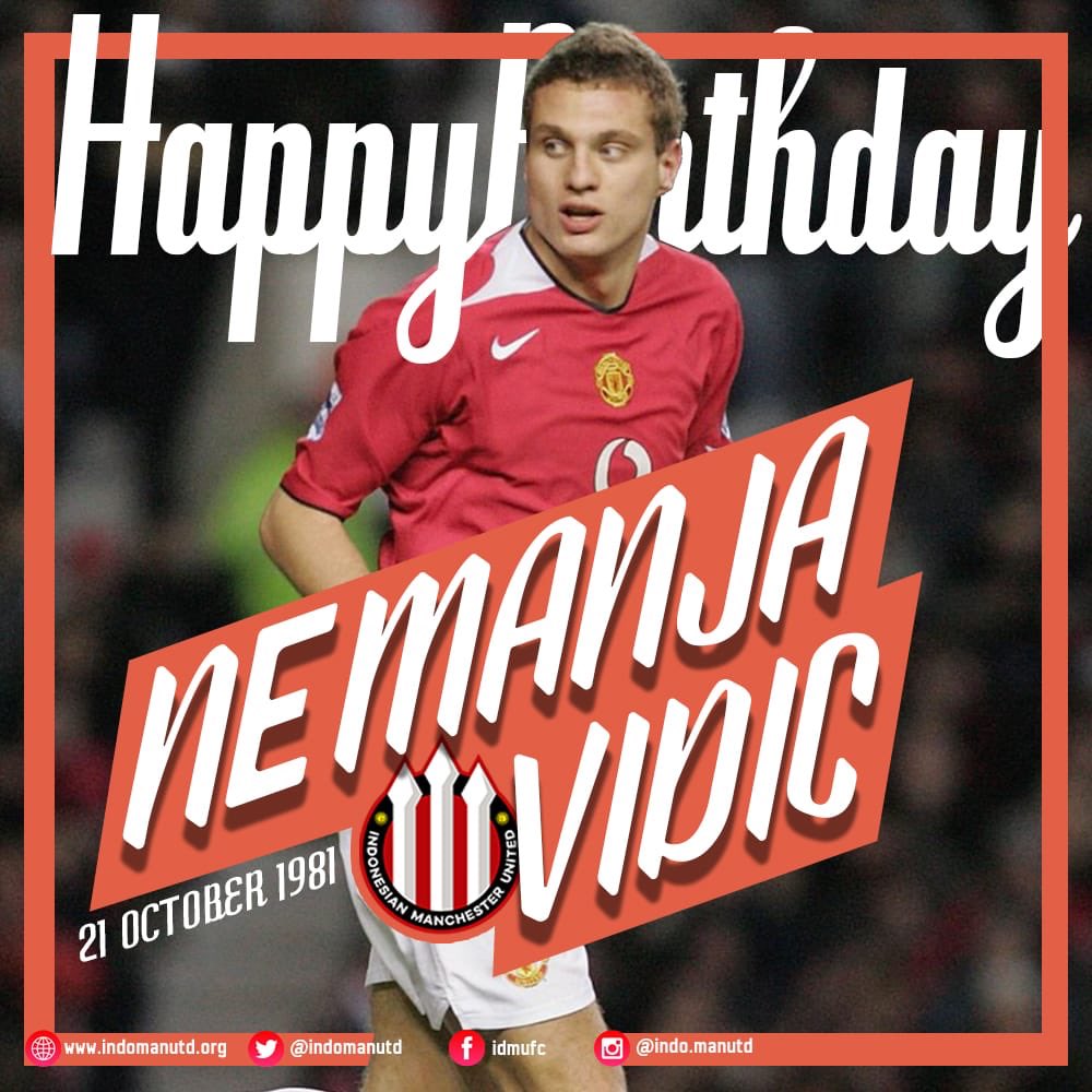 Happy 37th birthday Nemanja Vidic! 
.
He comes from Serbia..   