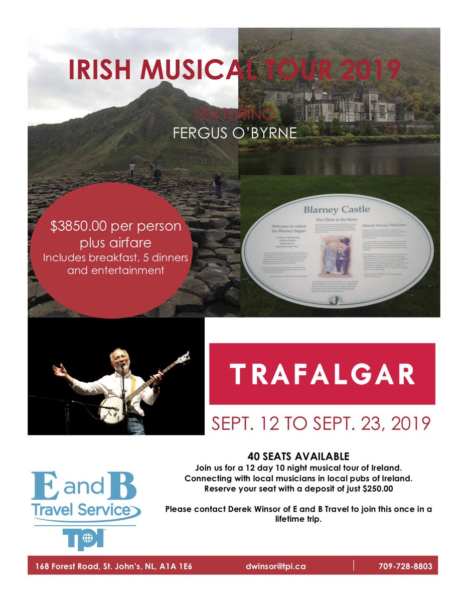 DDAY75th2019's tweet photo. looking for a unique Irish Musical Experience. Join Fergus O'Byrne  to experience this unique music. Go to the local pubs and meet the local musicians from Dublin to Cork to Galway and into Northern Ireland. With Limited seats it is time to reserve you spot. @derek1958 #Ireland https://t.co/XcEmmk5uvi