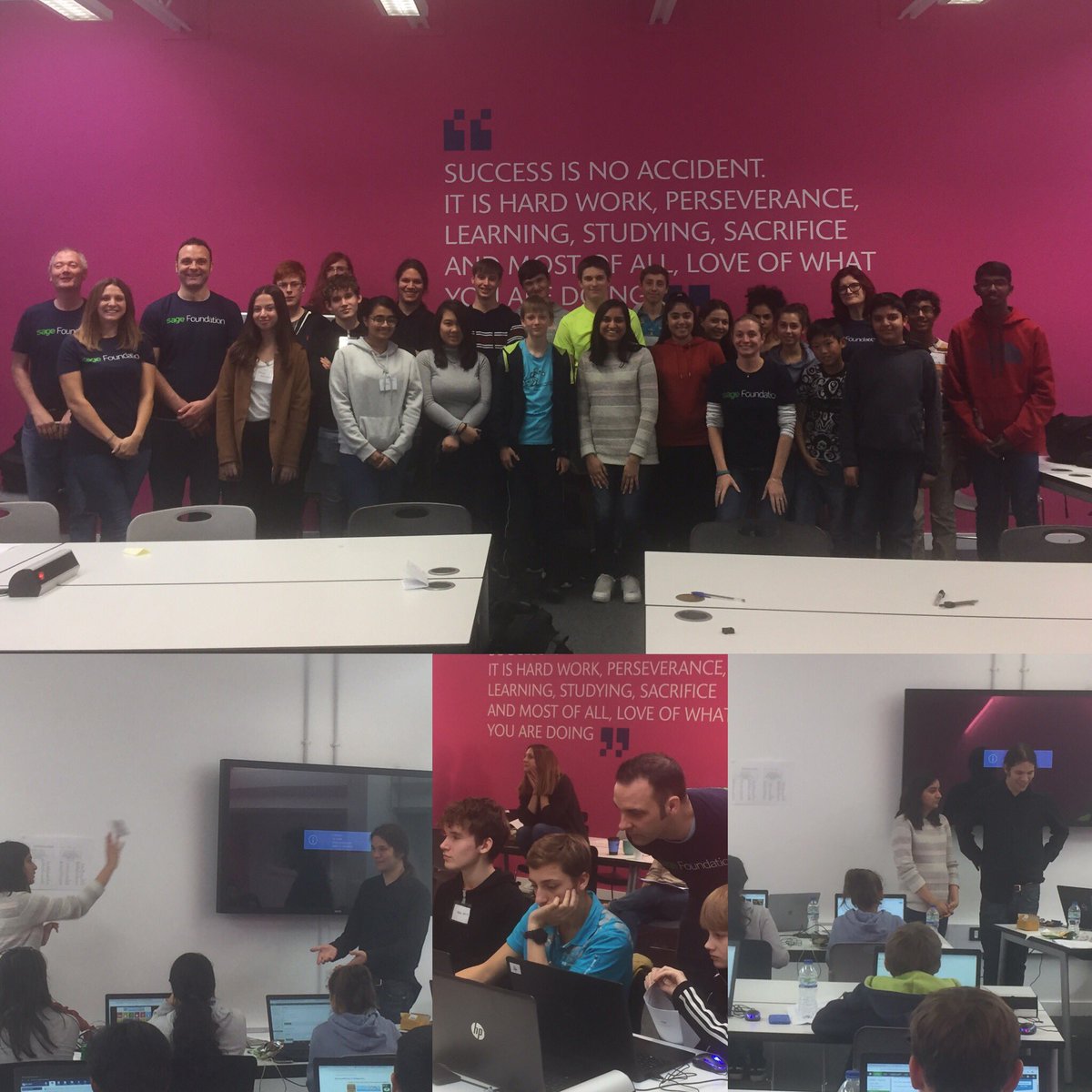 HelenDevanny100's tweet photo. Hello #Futuremakers from #Reading and #London! Spending Saturday with Python and Anaconda 🐍 #coding and how to use it for good! ⭐️💚@sagefoundation #futuremakerslab https://t.co/XxEfdZn4Lb