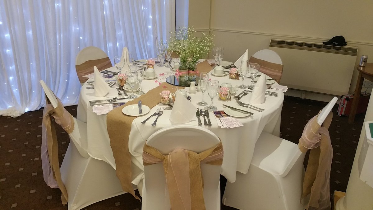 partyperf's tweet photo. Lovely day at The @DubrovnikHotel Wedding fair. Great to meet so many couples planning their big day.
#weddingdecor #twinklebackdrop #vintage #candelabra #bride https://t.co/W8t079mboz