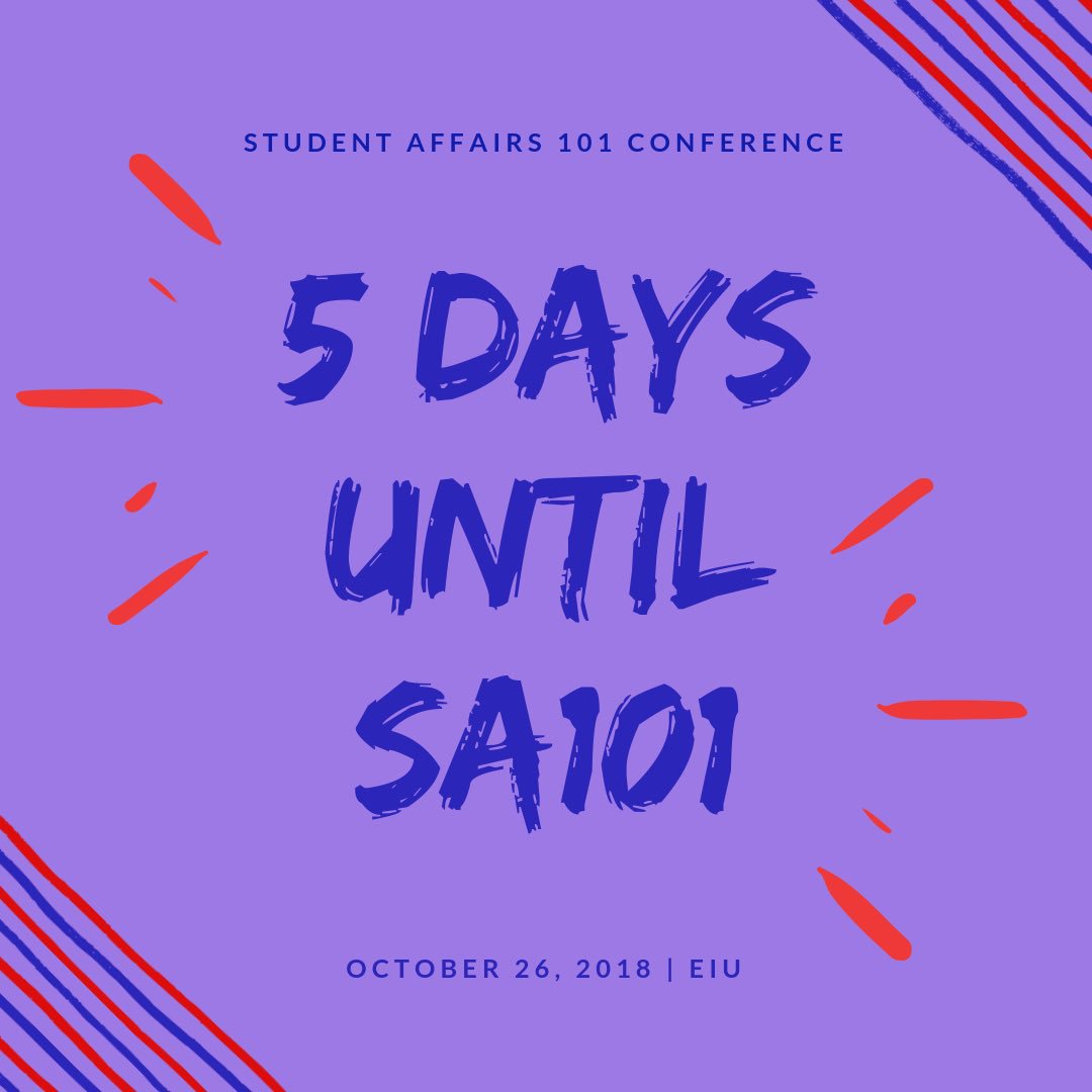 stu_affairs101's tweet photo. Wohoo, It’s the final [week] countdown! 😀🎉 #SA101 https://t.co/HT4lpTZDls