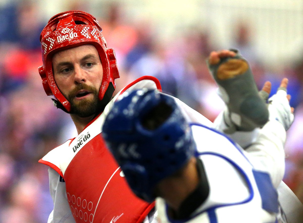 GBTaekwondo's tweet photo. The Semi-Finals are set to begin at 6⃣pm 🕧

We'll have @DamonSansum first up followed by @jadejonestkd at 6⃣.3⃣0⃣pm!

Show them your support: https://t.co/5vClx2FTHl 

#KickingForGlory #Taekwondo https://t.co/LFbTNIDnsf