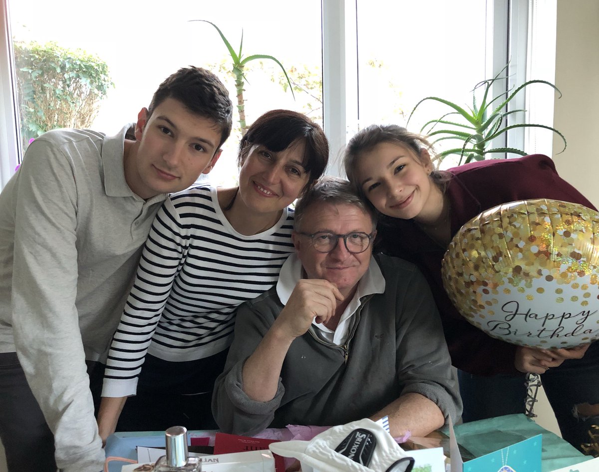 Happy birthday Rob, from all your family! 🎉🎉