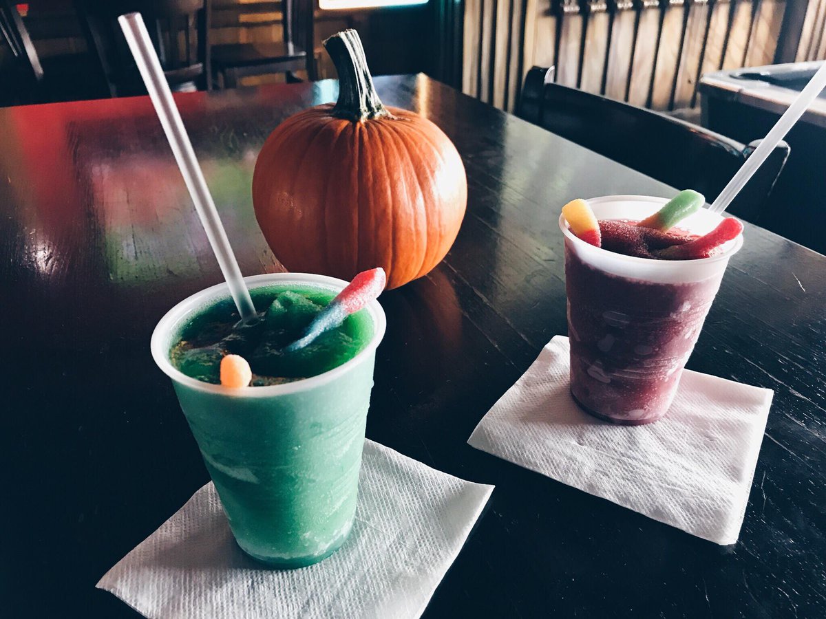 UJColumbia's tweet photo. @UJsColumbia You'll be dying to try one of our Halloween Slushies! https://t.co/3aTVwgUXuv
