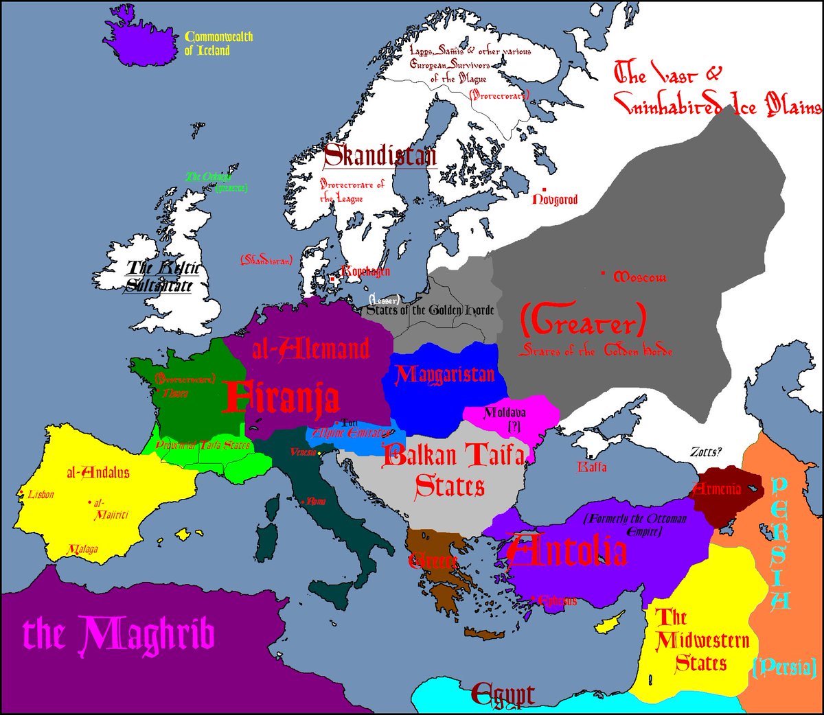 Ncc1701 V Twitter 西欧文明が消えた世界で覇権を争うのは