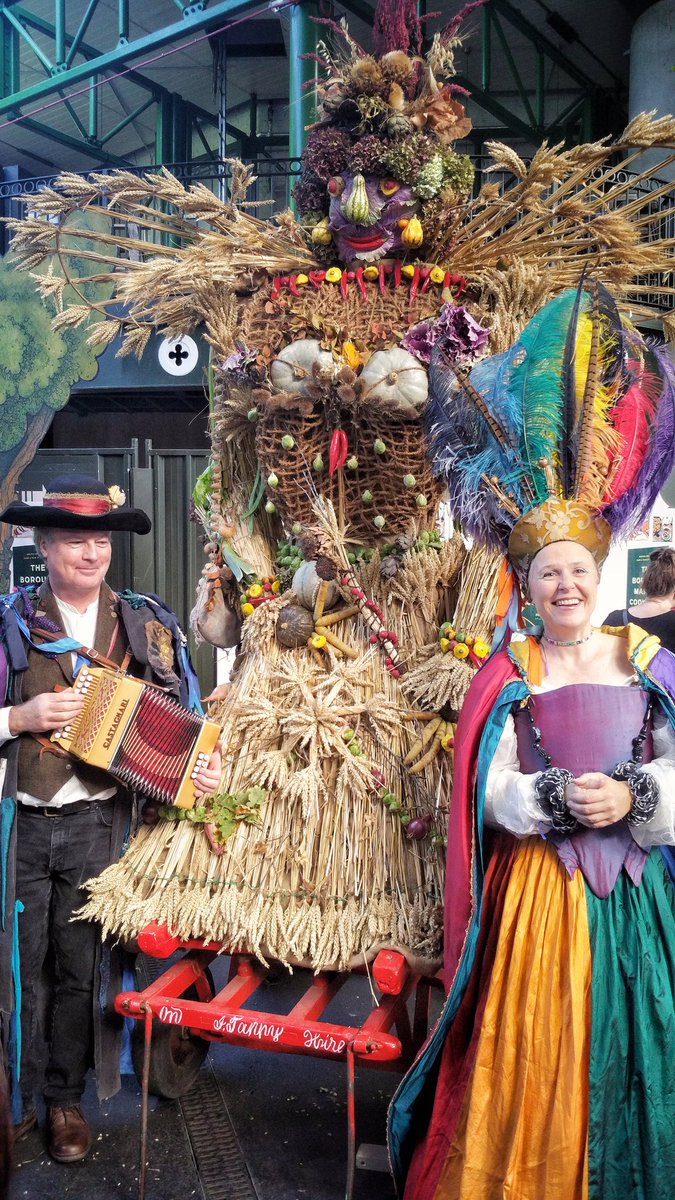Apple Day at Borough Market
Ever seen a corn dolly this big?
