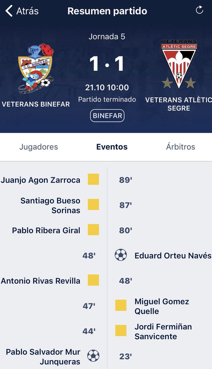 binefarvet's tweet photo. Buen partido el que se ha podido ver en los Olmos esta mañana.
Binéfar 1 (Pablo Mur) At Segre 1 https://t.co/JkbZW1qzQy