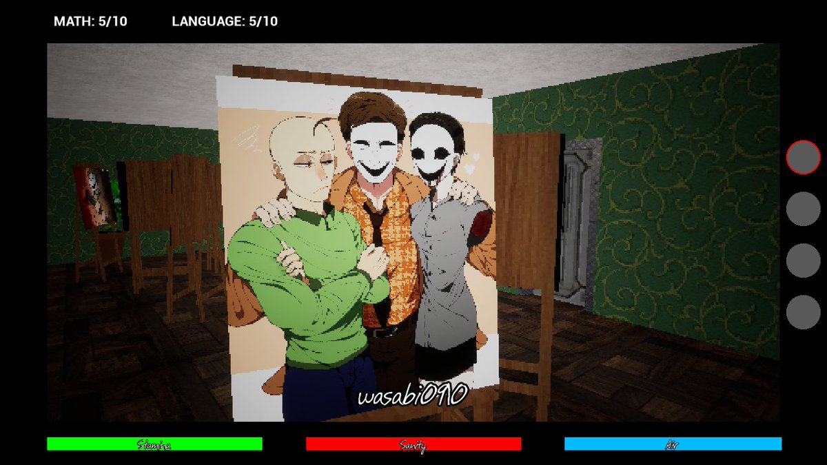 からし ビクター先生のゲームで自分の絵があって滅茶苦茶びっくりした