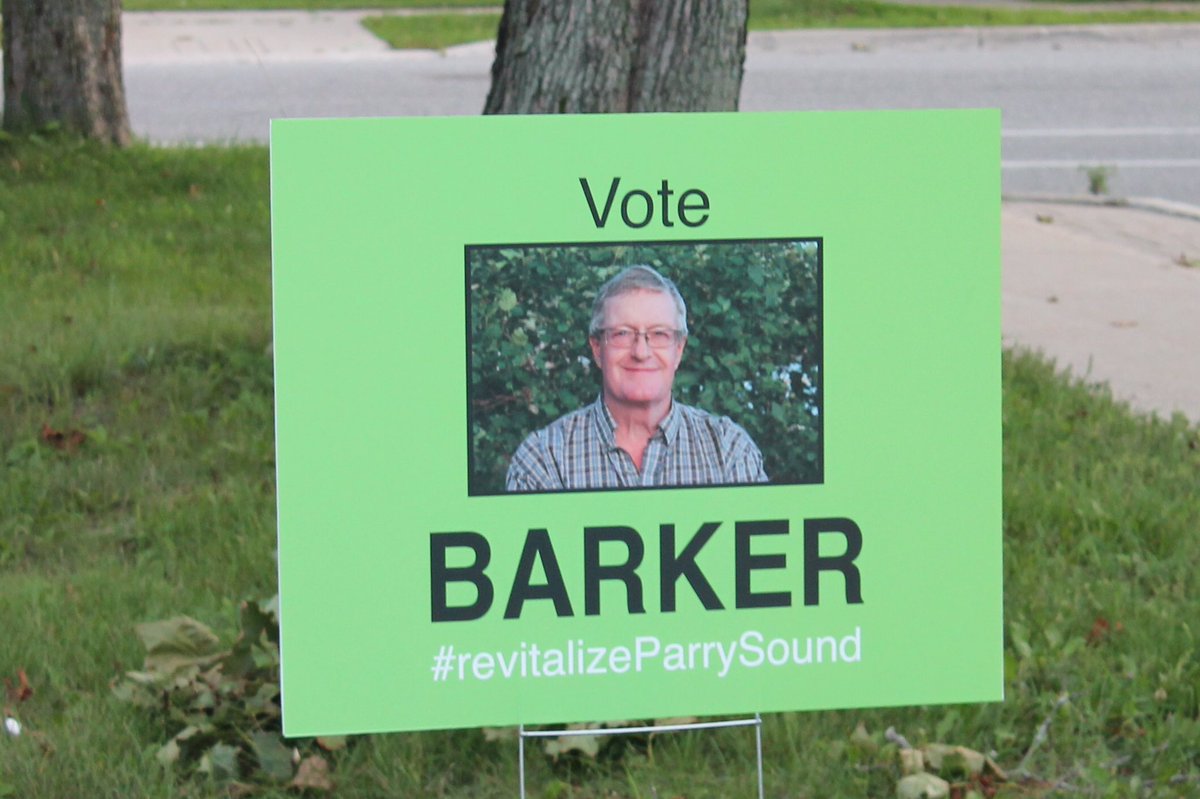 mikefbarker's tweet photo. Only today and tomorrow left until Election Day 

If elected I plan to revitalize the marketing of vacant, serviced land to attract investors and developers by working with our economic development officer. This will increase revenue to the town.
#revitalizeparrysound
#votebarker https://t.co/cP8QvIq3Q4