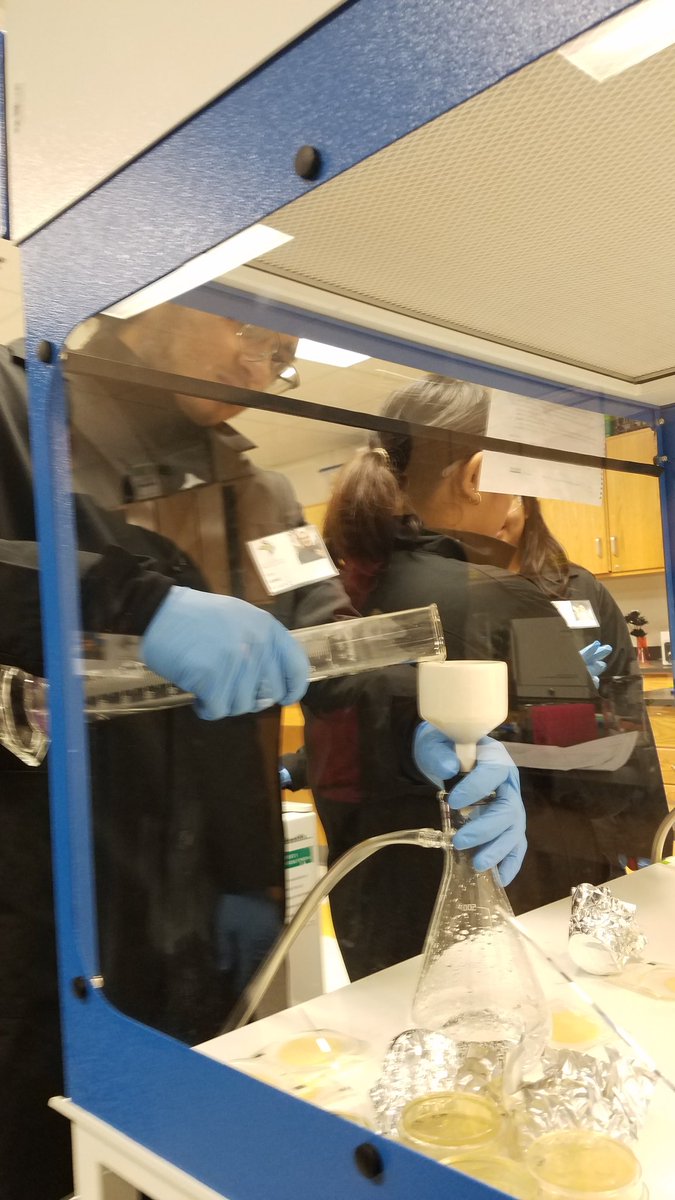 LanierBiotech's tweet photo. biotech 2 starting water quality testing in the hood. https://t.co/5MfKbRf9JG