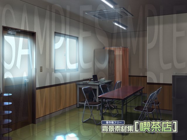 彩 雅介 背景素材集 喫茶店 企画04 きまぐれアフター ウェブリブログ T Co R5zfrdauuv 基本背景５枚塗り終わりました