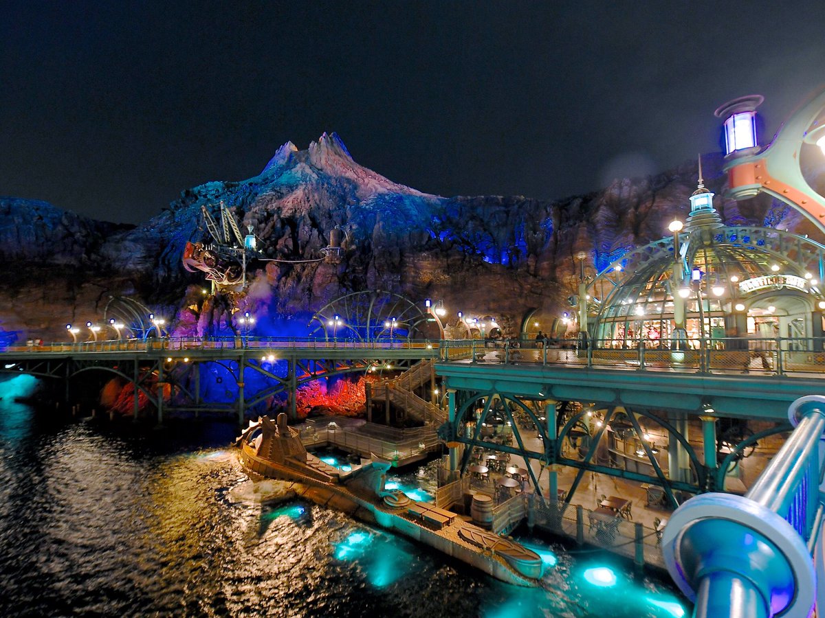 Mezzomikiのディズニーブログ 東京ディズニーシー 夜のミステリアスアイランド T Co 6teyananls