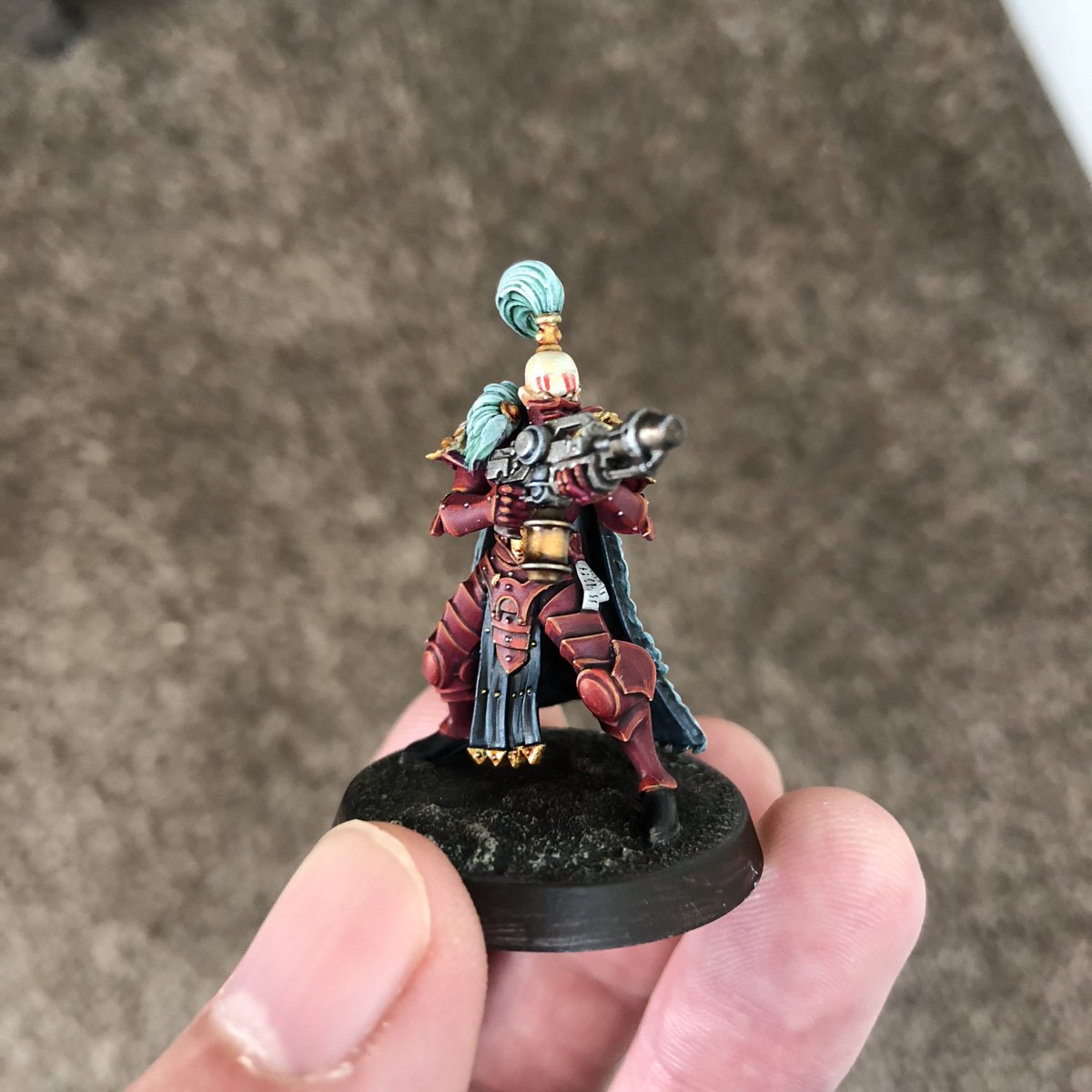 Sam First Sister Of Silence Miniature Is Done I M Keeping The Paint Scheme Simple And Quick Gw Sistersofsilence Warmongers 40k T Co Oike7ejohq