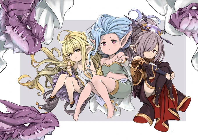 よく使うハーヴィン風パです。 #グラブル 