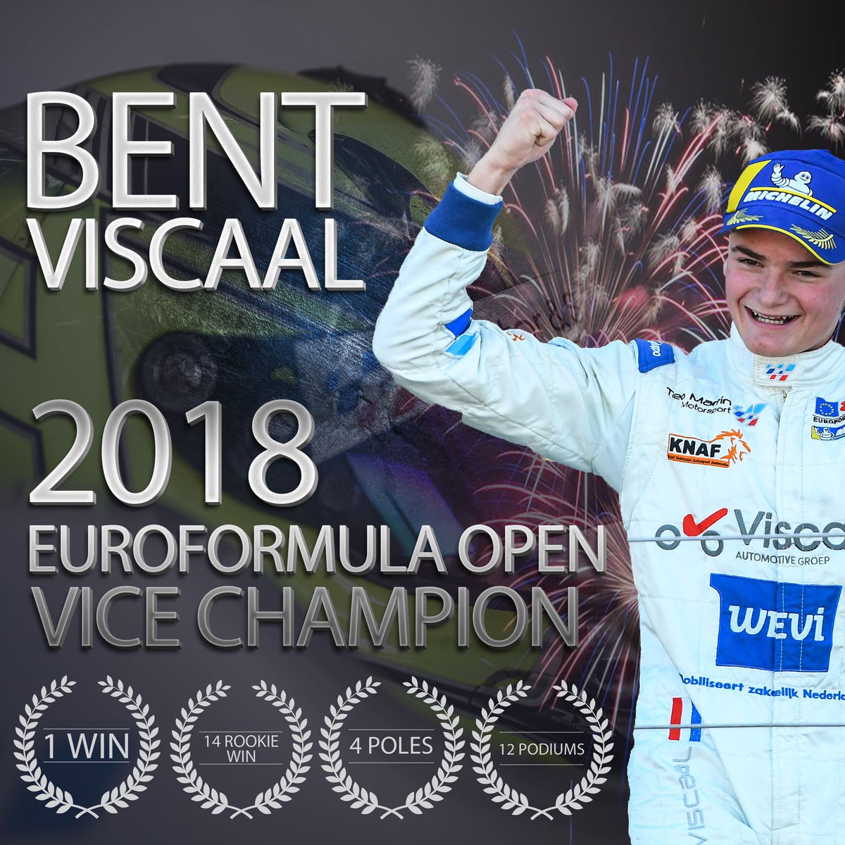 msiracingteam_'s tweet photo. Simply a really great year man! Thanks for your effort in every race this season. We grown up together. Rookie Champ and Vice Champ...Well deserved 🙌🏻🙌🏻🏆🏆 #teomartinmotorsport #EFOpenFinale #ViceChamp #BarcelonaRound https://t.co/1dZHoM5SZC