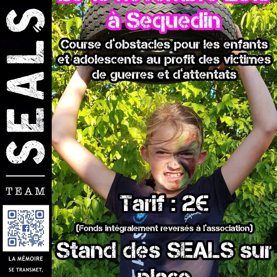 BleuetTeam's tweet photo. Course de type bootcamp le 10 novembre pour les enfants et adolescents à sequedin au profit des blessés de l association seals bleuet de france https://t.co/lOjxSI3zKn