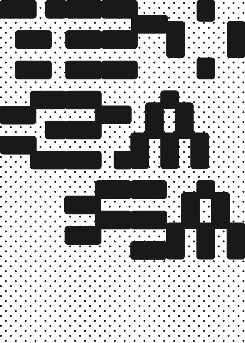 GiorgioMarani's tweet photo. @DesignMuseum #fontsunday #modularfonts https://t.co/5DpApJvArp