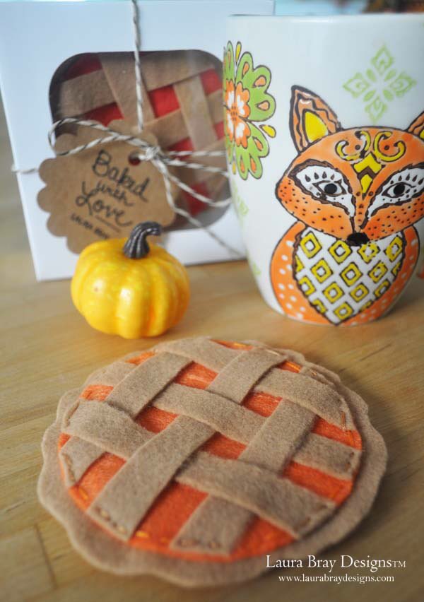KuninFeltFC's tweet photo. Sharing more pie yumminess! These DIY adorable pie coasters! https://t.co/xzdJsG23JX #createwithkunin #piecraft #feltcraft https://t.co/rLhcgunNHw