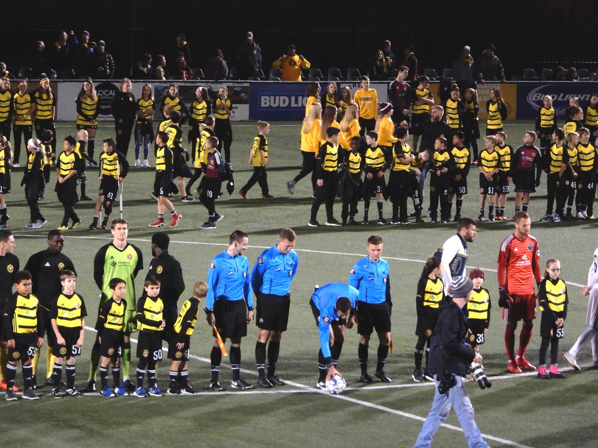 soccer_burgh's tweet photo. Pittsburgh Riverhounds @RiverhoundsSC first home playoff game at Highmark Stadium @highmarkstadium #Pittsburgh #FillTheMark #Riverhounds https://t.co/fBFx8uq1nl