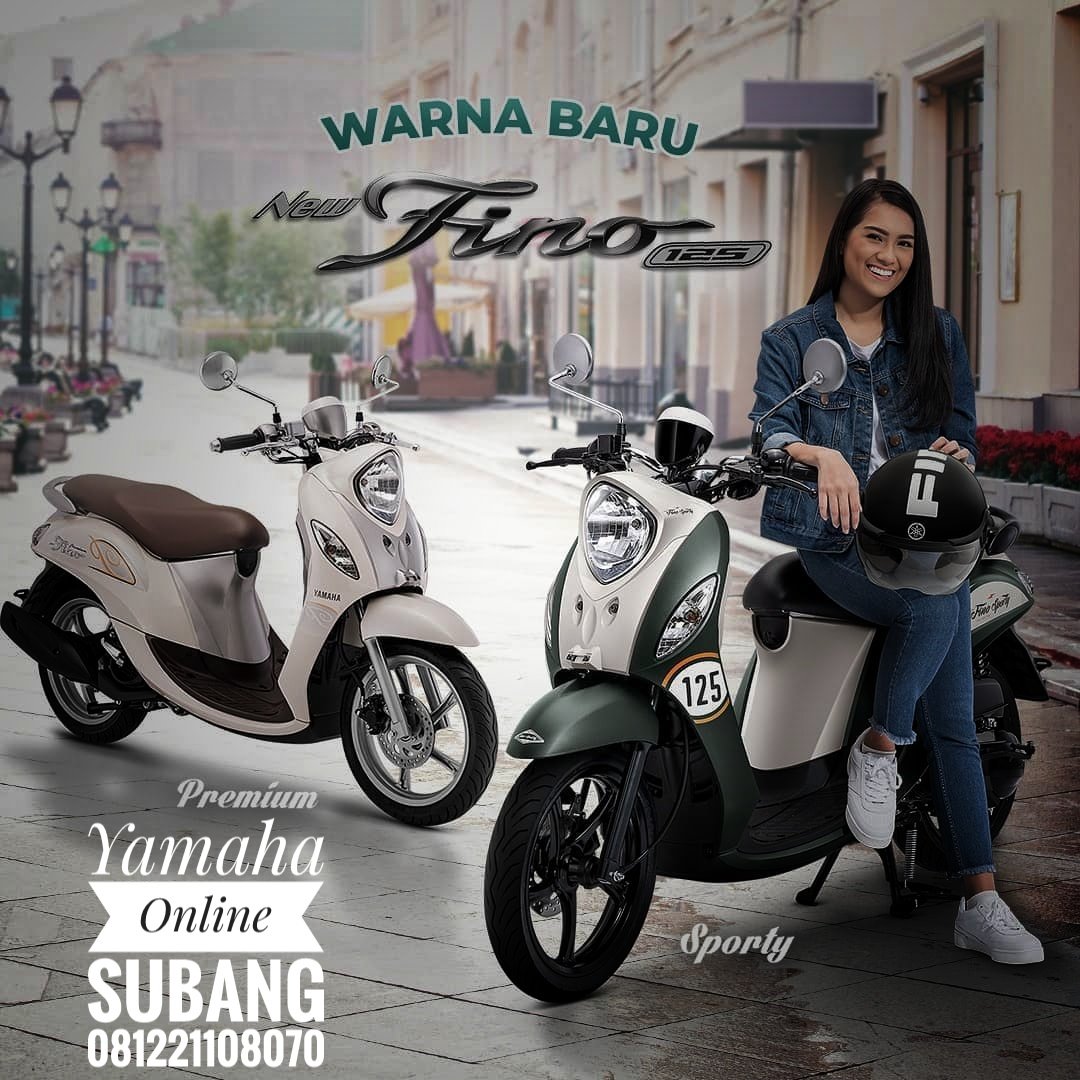 Warna Yamaha New Fino Mobil Motor Terbaru Berita