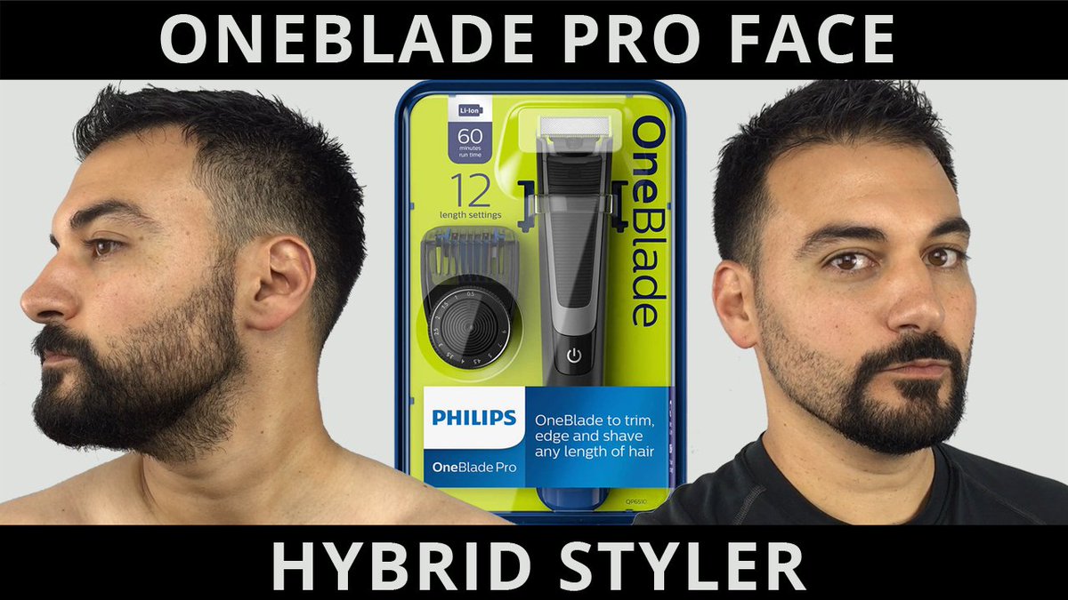 philips norelco oneblade haircut