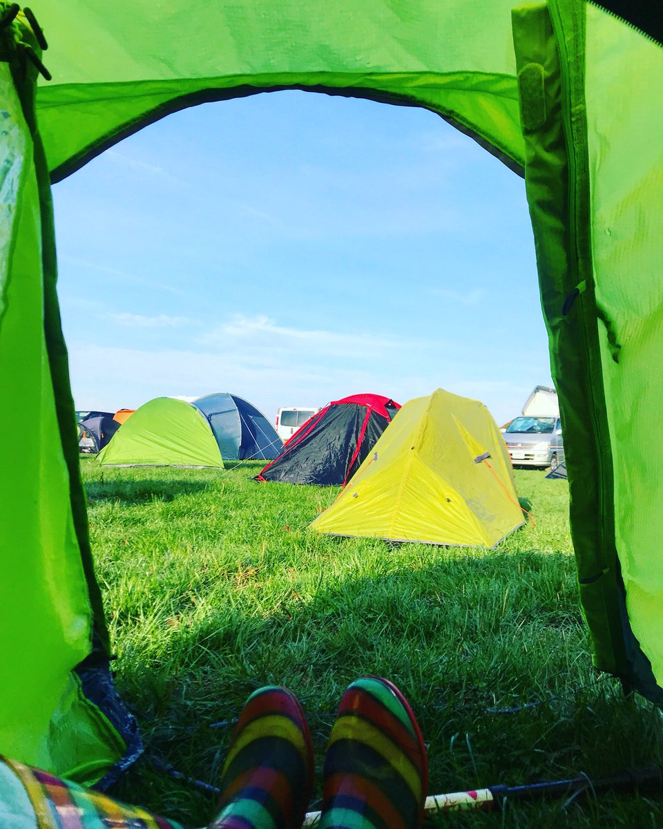 Dolly2racer's tweet photo. Good morning Yestival 💙

#morningview #camplife #yestival #sayyesmore #liveanadventure #beyondbarriers https://t.co/ONBjXfnwlR