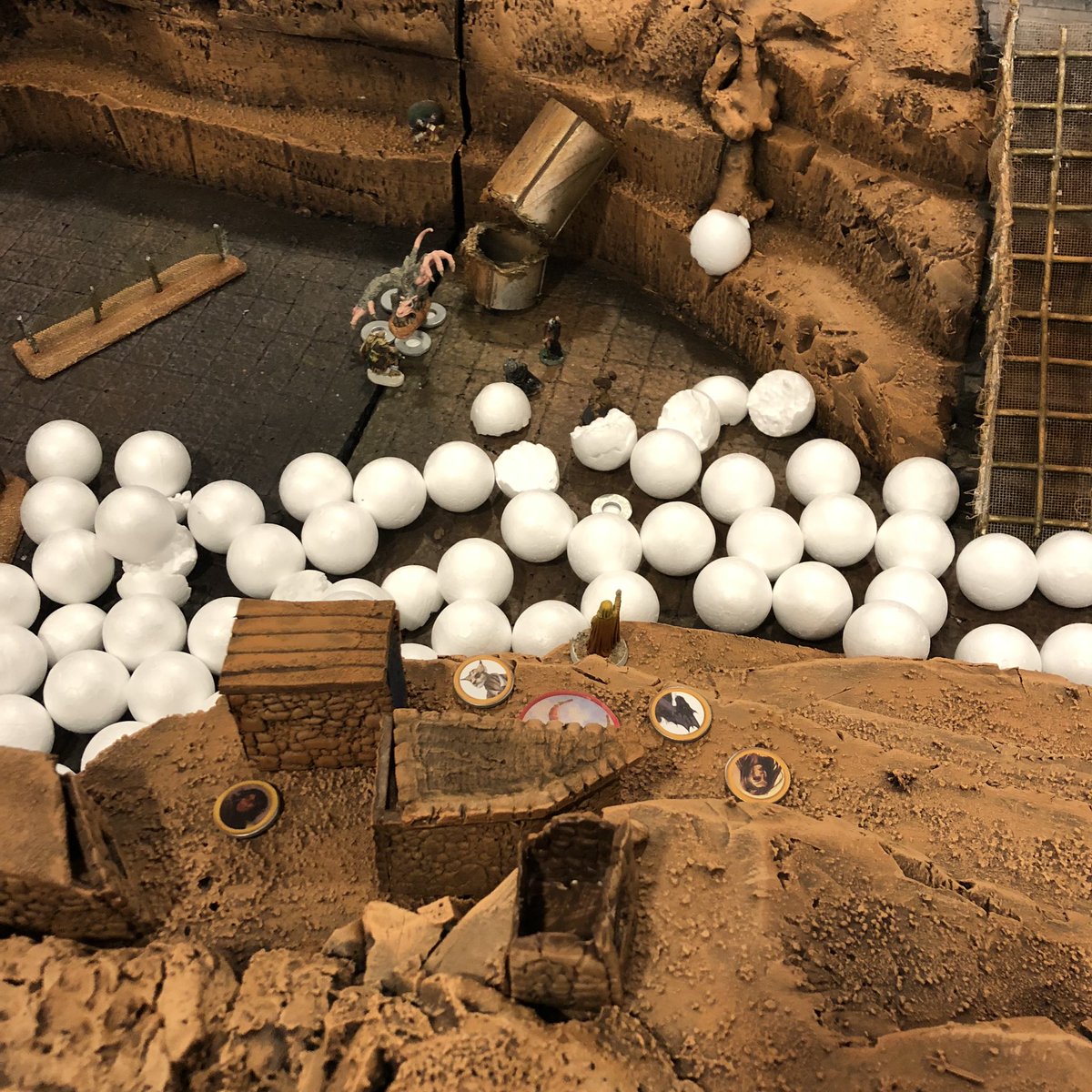 GamealotCon's tweet photo. Check out the epic set design @dsteelegm built for the Shadows of Pindus campaign he ran! Lots of well deserved ooohs and ahhhhs.

Thanks to the entire @levelupyeg crew for going above and beyond this weekend!

#Gamealot #gamealot18 https://t.co/CDlqn9i6y6