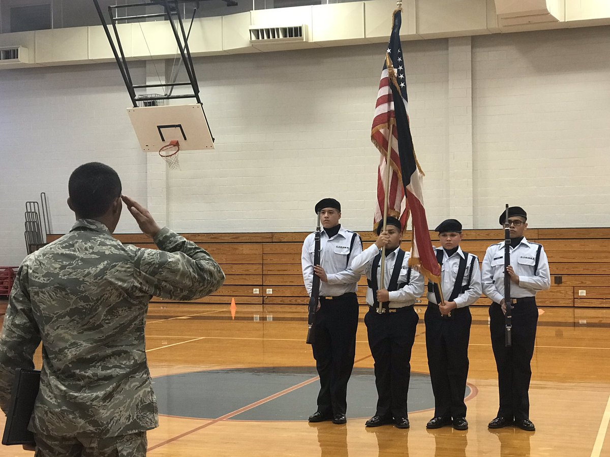 KCTigersAFJROTC's tweet photo. Congratulations to @KCTigersAFJROTC JV Male Color Guard for taking Third Place at the Oak Ridge High School Drill Competition. So proud of you and the other Flying Tigers who competed and exhibited #TigerPride #PrideCharacterExcellence @KCHStigers @KleinCollins @KleinISD_CTE https://t.co/oMOydA7Lb3