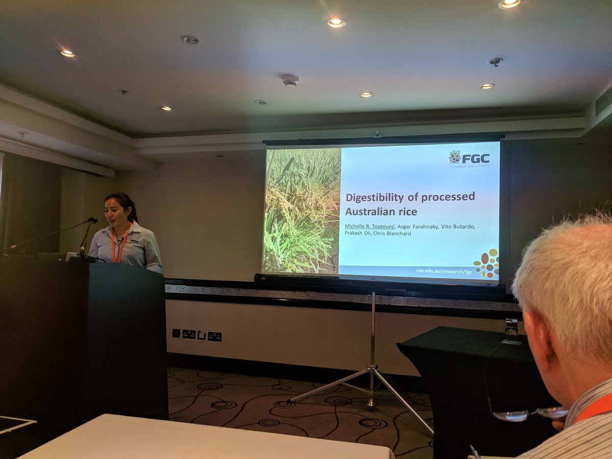 FGC_JLee's tweet photo. All should tremble at the feet of Diabesity! Michelle raising awareness of rice could fit to help relieve this epidemic.
#AACCI2018 #CerealsGrains18 https://t.co/1zuZ3JahJ5
