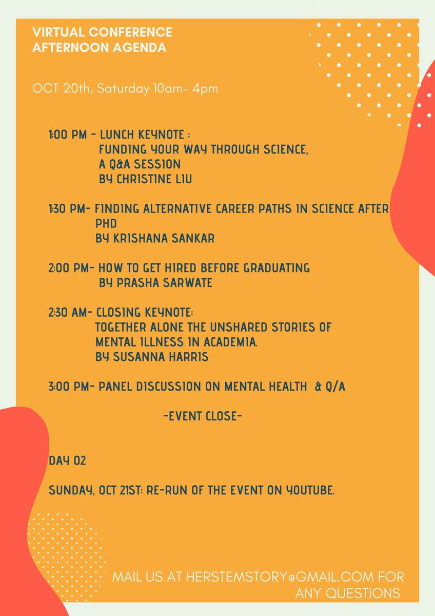 prashadutra's tweet photo. It’s the same agenda as yesterday!! Join anytime for any of ur favorite talks. Use the link https://t.co/mgtG8tRBcC and #WWinSTEM18 to join the conversation. Don’t forget to tag our organizers @WOCScan @Lotus_STEMM @STEMadvocacy @herstemstory https://t.co/i33YECYpAi