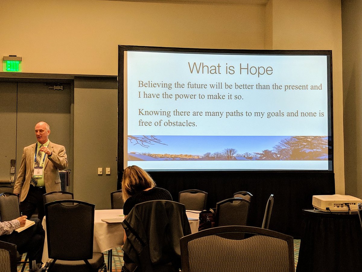 BSchroe's tweet photo. Getting this #personalizedlearning party started with @zimaw @BelolanC @eatsleepstats @PLearnMC from #RSU2 at #iNACOL18 #Quest18 https://t.co/ZFMO1LtlyK