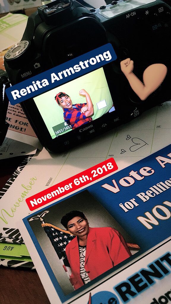 ArmstrongBUSD's tweet photo. Cuando @BarackObama @MichelleObama y @Oprah trajeron cambios en su comunidad, ¡yo también sabía que podría hacerlo! Vote #RenitaArmstrong Noviembre 6 #ISawTheyDid #IKnewICould #AndNowIWill #EchoFactor #ChangeMaker #WeyCanWeCan #GenerationalCycleChanger #JoinTheMovementNow https://t.co/v9oc1GITnt