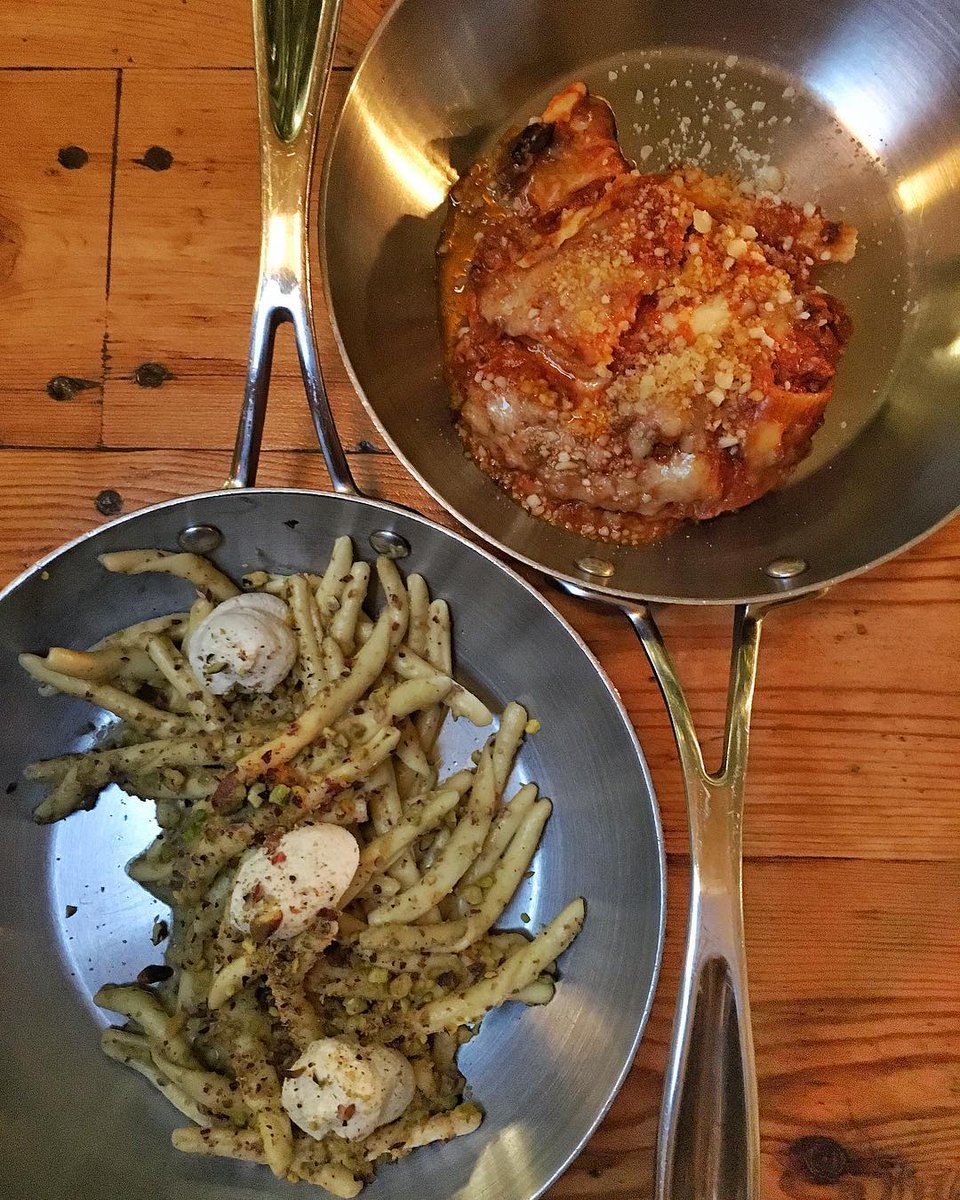 Busiate is a traditional pasta from Sicily which is popular with pesto or seafood. Travel to the West of Sicily and you will find it on the menu in nearly all the restaurants!
📷: <a href="/thelondonfoodie/">Luiz Hara</a>