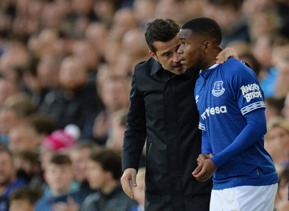 PLinUSA's tweet photo. Second half subs for @Everton in a 0-0 game: 

Tosun ⚽️
Calvert-Lewin ⚽️
Lookman 🅰️ 

Yep, those were smart. 

#EVECRY 2-0 https://t.co/dUGuK5Znjb