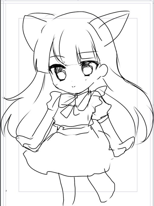 わかおかみを見た素直な絵とあのポーズをさせたくてキモくなったみにろりちゃんです 