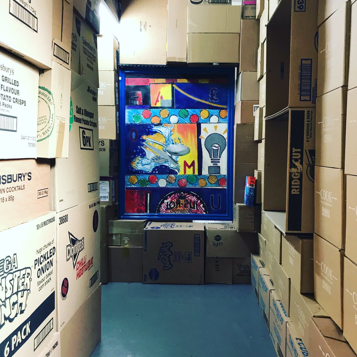 studio_gennaio's tweet photo. Last chance to Pop to the Shop! We are open til 5pm today. #81 on the map, come down to see beautiful paintings by Christopher Hopkins within our bespoke installation for Made in Roath. Our studio is open to visitors too! #poptotheshop #madeinroath #architecture #design https://t.co/J6UFO8J52y