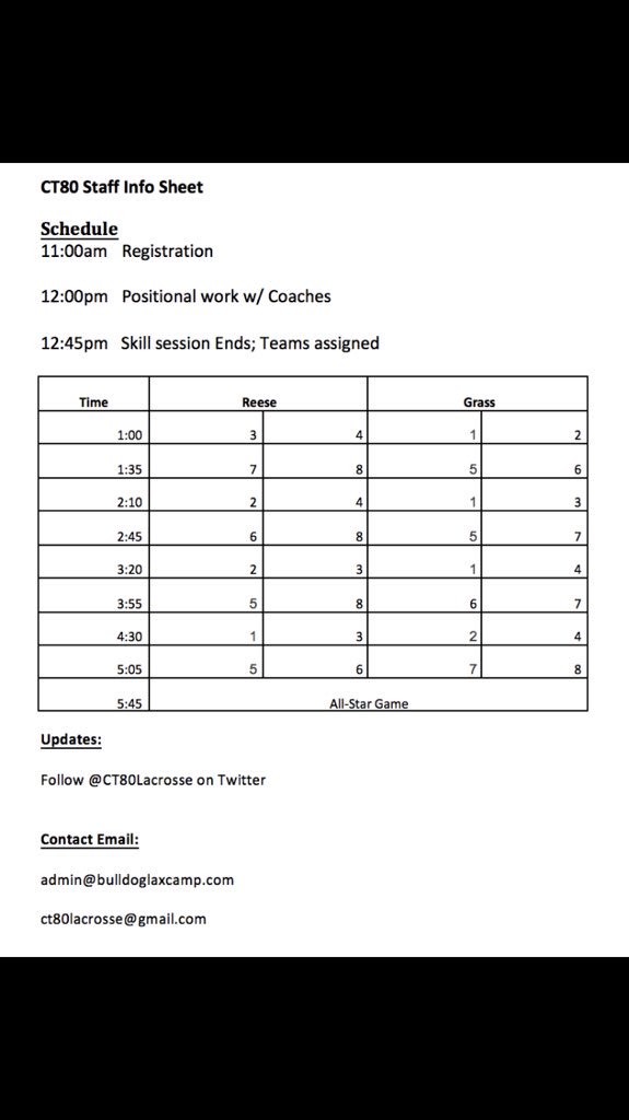 Fall 2018 Schedule now available on the website!