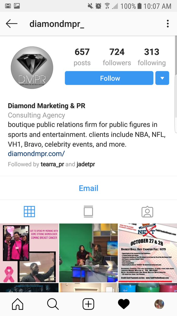 Alexis RobinsonIG: _alexismarie24EntrepreneurOwner of DiamondPRPublicistCurator