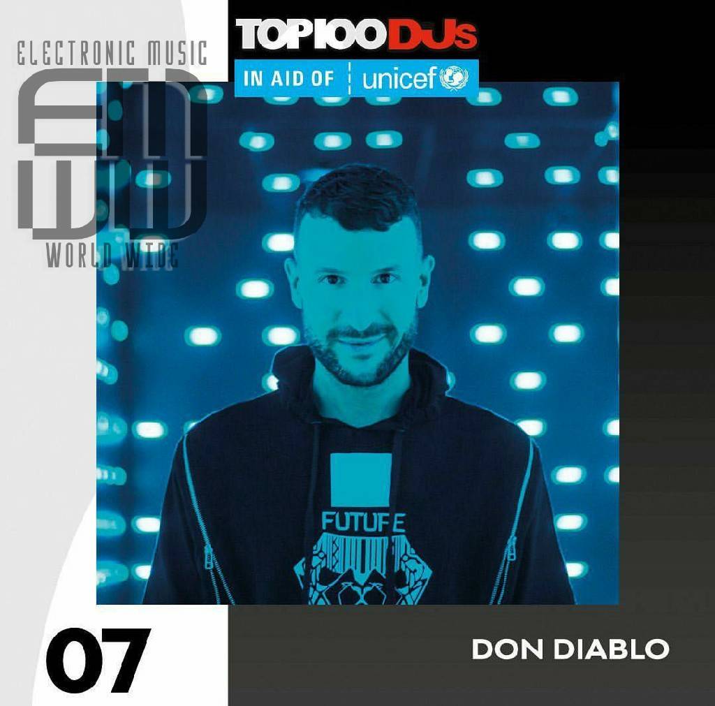 #DonDiablo no. 7 #Top100Djs #Top100DjMag #EMWW