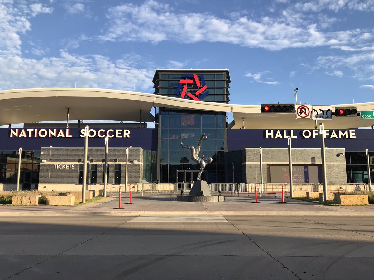 DrDKilpatrick's tweet photo. The new National Soccer Hall of Fame. #SASH18 https://t.co/qTJFauwmnn