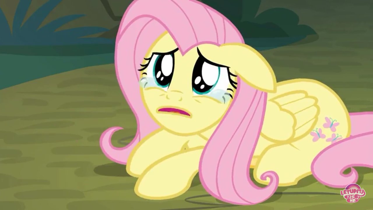 Ice Angel on Twitter: "How Fluttershy was crying in The Mean 6. (idea) Anti- Fluttershy was used to deceive animals, so that the real Fluttershy stuck  in the forest and she cried. "Every
