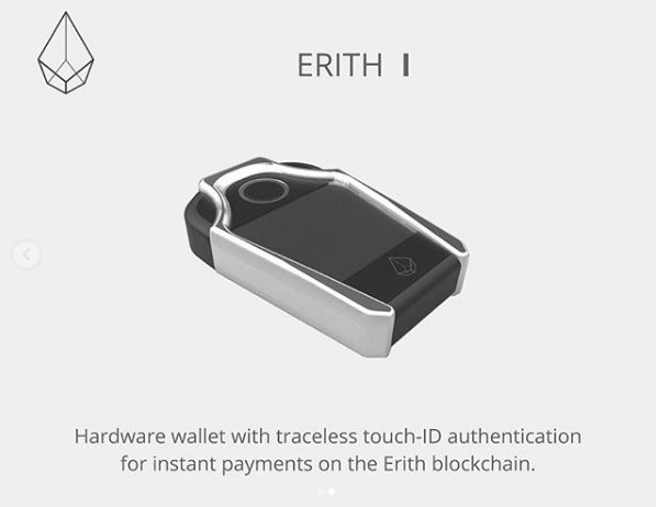 ErithIo's tweet photo. Erith I
Encrypted Touch-ID hardware wallet with traceless payment functionality on the Erith,
#wallet #blockchainnews #cryptocurrency #Crypto #Payments #TakeOver https://t.co/LVVWiEe7x2