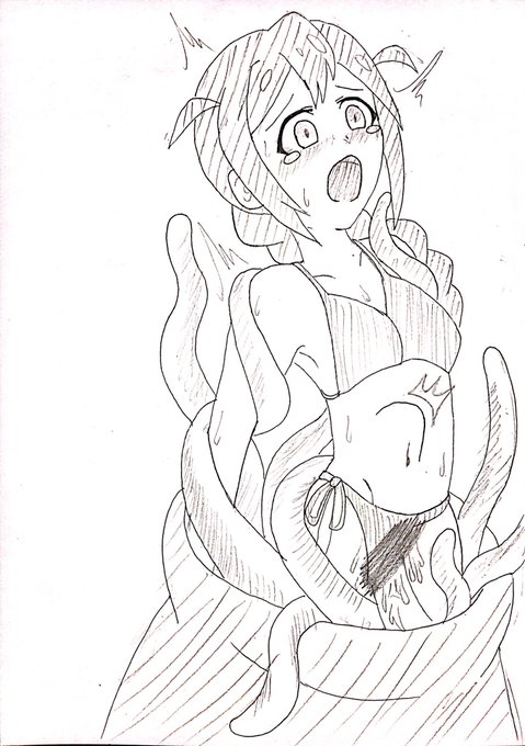 水着このみさんVSエロいそぎんちゃく
小さな身体に無数の触手は実に映える #ミリエロ 