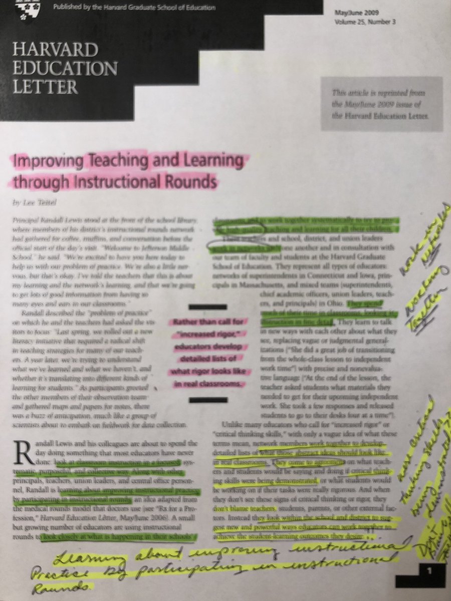 MaryPrincipal's tweet photo. Looking forward to the Instructional Rounds @ South Haven High School this week with the County Principals! #MASSPAlignment https://t.co/S5yT8vGZuW
